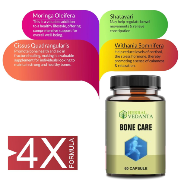 Herbal Vedanta Bone Care Capsules - Image 4
